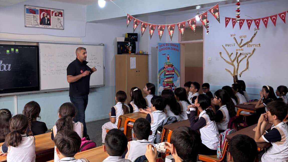  Afet ve Acil Durum Müdürlüğü (AFAD) tarafından öğrencilerimize Afet Farkındalık Eğitimi verildi. 